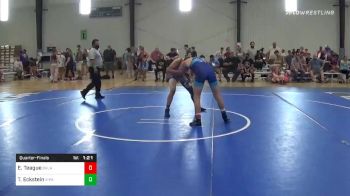 130 lbs Quarterfinal - Ethan Teague, Oklahoma vs Treston Eckstein, X-Factor Elite