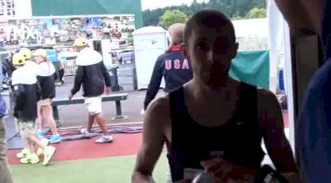 Donald Cowart fired up and ready for more after steeple 4th at 2012 US Olympic Trials