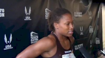 Lauryn Williams 3rd in 200 prelims at 2012 U.S. Olympic Trials