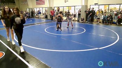 100 lbs Round Of 16 - Andrew Bevenue, R.A.W. vs Remington Perry, Springdale Youth Wrestling Club