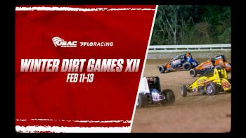 Full Replay | USAC Winter Dirt Games at Bubba Raceway Park 2/12/21