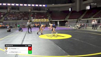 157 lbs Round Of 16 - Keaton Fischer, West Chester vs Jack Sherman, Grand Valley State WC