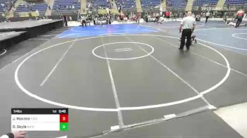 54 lbs Semifinal - Julian Maximo, Tucson Cyclones vs DeShawn (TC) Doyle, NM Bad Boyz