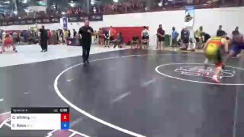 86 kg Consi Of 4 - Clayton Whiting, Tiger Style Wrestling Club vs Evan Bates, Wildcat Wrestling Club