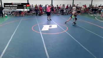 138-148 lbs Cons. Semi - David Wallinger, Illini Bluffs Kids Wrestling C vs Abayomi Alase Jr, Iguana Wrestling Club