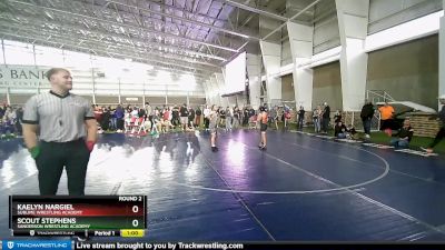 94 lbs Round 2 - Scout Stephens, Sanderson Wrestling Academy vs Kaelyn Nargiel, Sublime Wrestling Academy