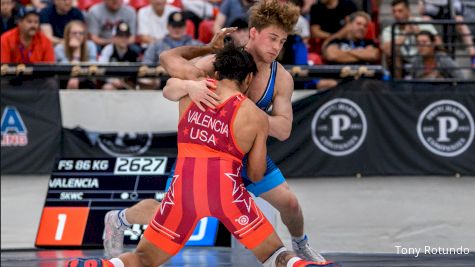 86 kg Semis - Zahid Valencia, Sunkist Kids Wrestling Club vs Trent Hidlay, Wolfpack Wrestling Club / TMWC