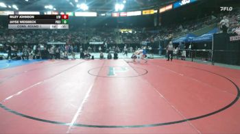 5A 132 lbs Cons. Round 1 - Riley Johnson, Lewiston vs Jayse Weisbeck, Preston