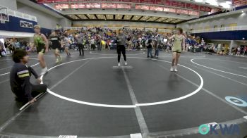 119 lbs Quarterfinal - Jack Adams, Deer Creek Wrestling Club vs Landon Boles, Standfast