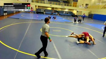 184 lbs Round 5 (6 Team) - Seth Martin, North Idaho College vs Jack Doughty, Southeast Community College