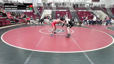 150 lbs Quarters & 1st Wb (16 Team) - Graiden Garcia, McIntosh vs Marco Macario, Gainesville