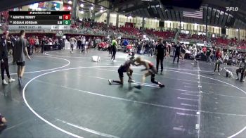 95 lbs Cons. Round 2 - Ashtin Terry, Nebraska Boyz vs Josiah Jordan, Norfolk Jr Wrestling