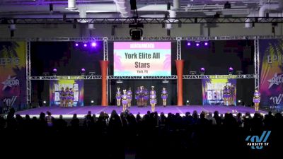 York Elite All Stars - C4 [2022 L4 Junior - D2 - B Day 3] 2022 ACDA Reach the Beach Ocean City Cheer Grand Nationals