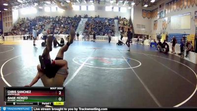 182 Blue Round 1 - Gage Monzo, Olympic Heights vs Chris Sanchez, South Dade