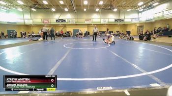 90 lbs Cons. Semi - Atreyu Whitten, Open Mats Wrestling Club vs Josiah Zellers, Pleasant Hill Youth Wrestling