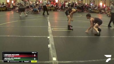 117 lbs Cons. Round 3 - Armani Mccann, Elite Wrestling vs Nicholas Harary, Elite Wrestling