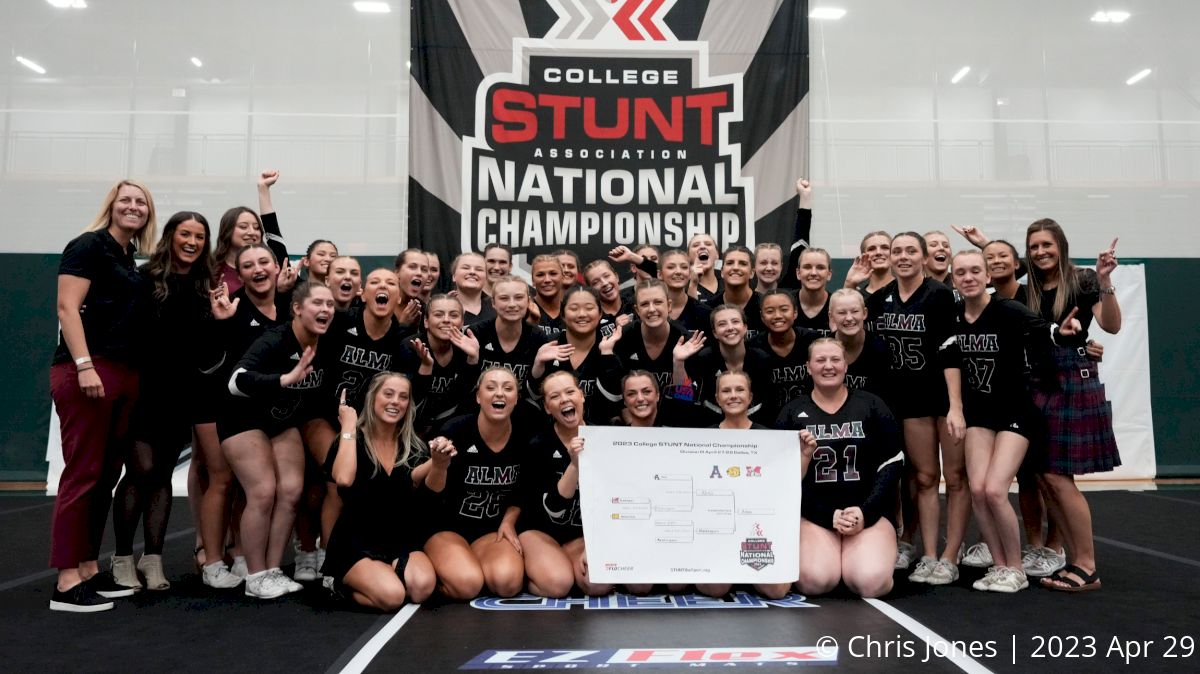 Alma College Goes Back-To-Back As Your DIII STUNT National Champions