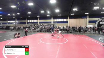 120 lbs Round Of 128 - Anthony Martinez, Bishop Gorman HS vs Jacob Jenner, LB Wilson