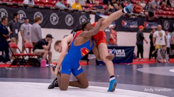 92 kg Semis - Karson Tompkins, Warrior Trained Wrestling vs Dreshaun Ross, Sebolt Wrestling Academy