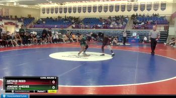 144 lbs 2nd Wrestleback (16 Team) - Jordan Amedee, Eastside Hs vs Arthur Reed, Coffee