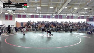 190 lbs Round Of 16 - Kevin McAninch, Haverhill vs Desiah Anderson, Springfield Central