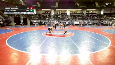 110 lbs 3rd Place - Robert McLaulin, Circle Training Center Wrestling vs Levi Allison, Troup Wrestling