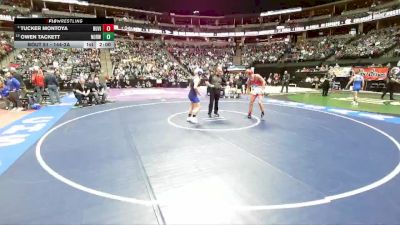 144-2A Champ. Round 1 - Owen Tackett, Norwood vs Tucker Montoya, Buena Vista