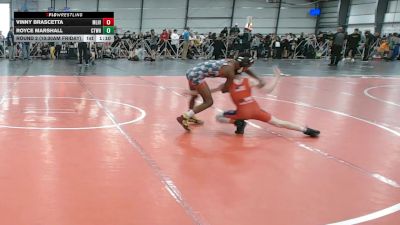 72 lbs Round 2 (10:30am Friday) - Royce Marshall, CTWHALE vs Vinny Brascetta, Mile High