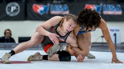 50 kg Final - Alyssa Lampe, Sunkist Kids Wrestling Club vs Audrey Jimenez, Sunkist Kids Wrestling Club