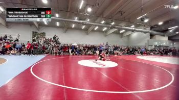 115 lbs Cons. Semi - Brooklynn Gustafson, Thornton vs Mia Truesdale, Chatfield