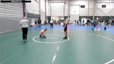 150 lbs 5th Place Match - Dominic White, Roosevelt Mustangs vs Austin Knox, Sedgwick County