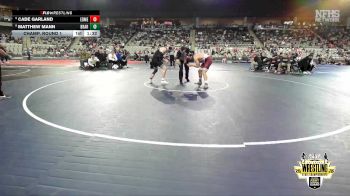 B6A-165 lbs Champ. Round 1 - Matthew Mann, Broken Arrow vs Cade Garland, Edmond Memorial