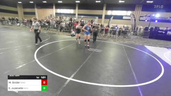 145 lbs Quarterfinal - Mary Snider, Rancho Bernardo WC vs Evelina Juzenaite, Gold Rush Wr Ac