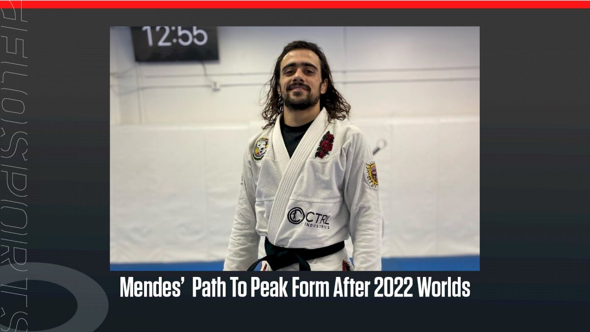 João Mendes Will Make His Debut As A Black Belt At Brasileiros