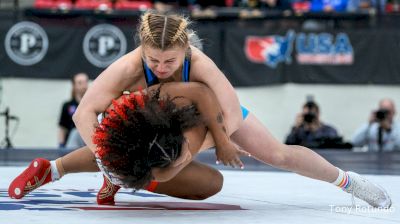 59 kg Final - Maya Nelson, Sunkist Kids Wrestling Club vs Michaela Beck, Sunkist Kids Wrestling Club