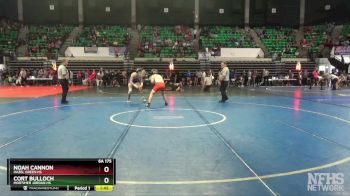 6A 175 lbs Champ. Round 1 - Cort Bulloch, Mortimer Jordan HS vs Noah Cannon, Hazel Green HS