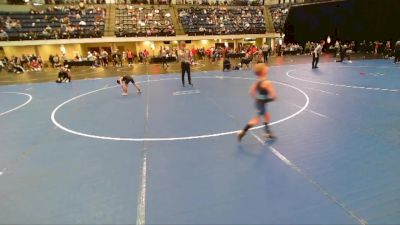 Boys 3rd-4th Grade - 49 Champ. Round 3 - Colby Meyer, Sebolt Wrestling Academy vs Jack Paulus, Immortal Athletics WC