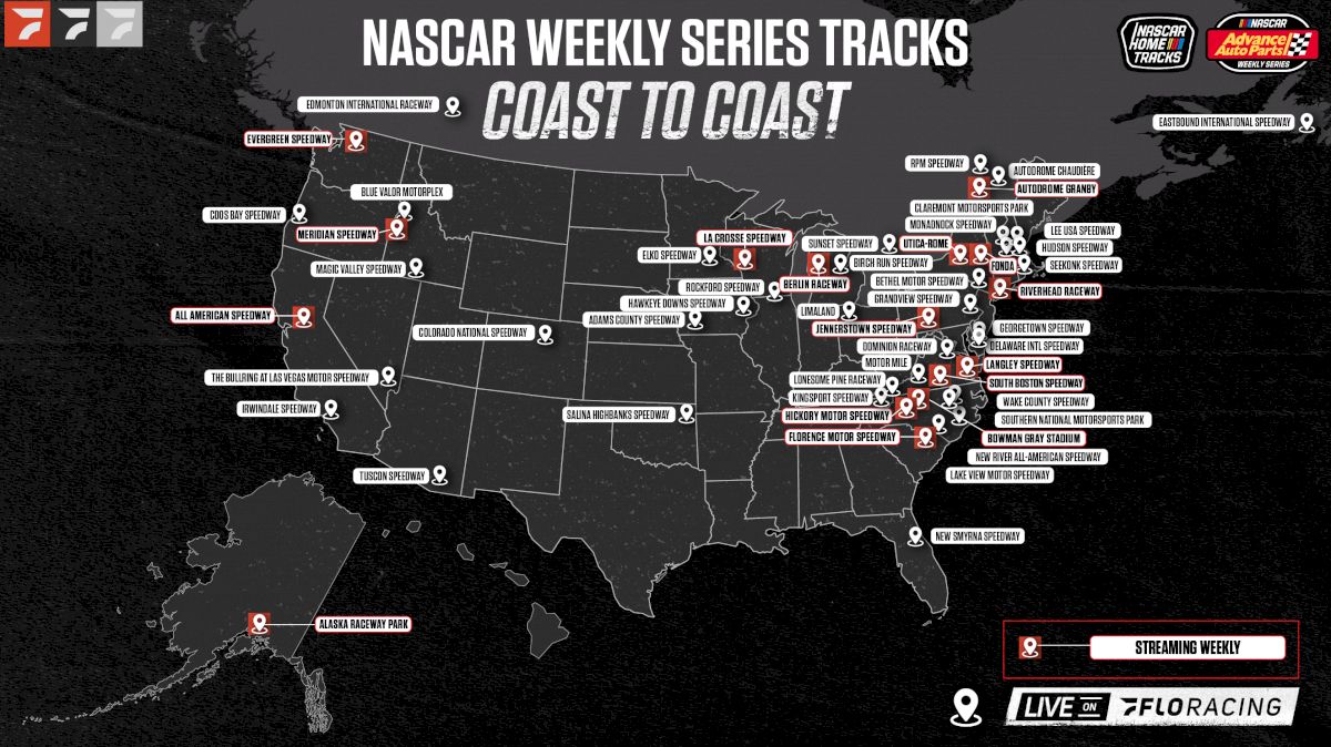 NASCAR Sets Home Tracks Roster & Live Stream Info For 2023 Season