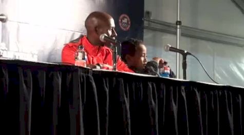 Bernard Lagat talks about getting beat by Galen Rupp at 2012 US Olympic Trials