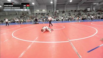 85 lbs Round Of 16 - Ryder Ream, Micky's Maniacs Blue vs Leonardo Spagnuolo, Shore Thing Surf