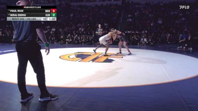 126 lbs Final - Paul Ruiz, Buchanan (CS) vs Siraj Sidhu, Clovis North (CS)