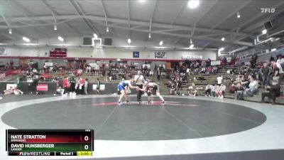 165 lbs Champ. Round 2 - David Hunsberger, Lander vs Nate Stratton, Emmanuel
