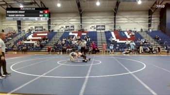 125 lbs 3rd Place Match - Kane Bryson, Montreat College vs Brandon Didat, Pikeville