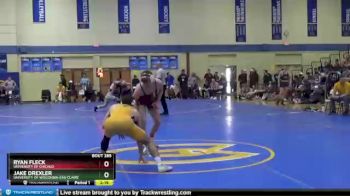 149 lbs 1st Place Match - Ryan Fleck, University Of Chicago vs Jake Drexler, University Of Wisconsin-Eau Claire