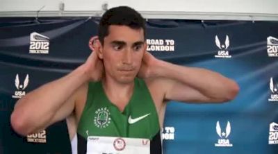 Russell Brown doesn't advance to 1500 final with achilles injury at 2012 US Olympic Trials