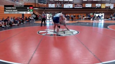 285 lbs Cons. Semi - Marcus Arias, Twin Falls vs Kaiden Peck, Weiser
