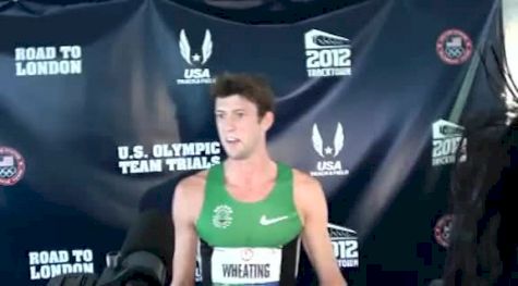 Andrew Wheating fired up for 1500 final at 2012 US Olympic Trials