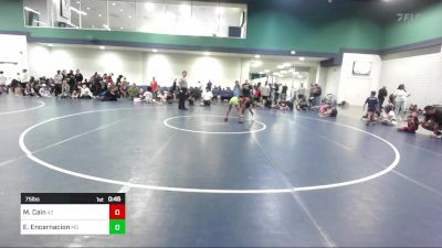 75 lbs Consi Of 8 #2 - Mikael Cain, AZ vs Ethan Encarnacion, MD