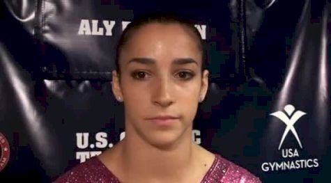Aly Raisman on her night 1 performance and her prom date's first media interview