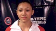Kyla Ross looks ahead to night 2 of trials